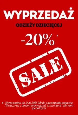 Wyprzedaż odzieży dziecięcej